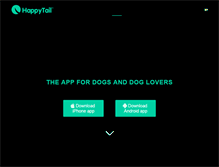 Tablet Screenshot of happytail.com